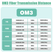 Load image into Gallery viewer, Bangun LC to LC 10G Duplex OM3 Outdoor Armored Fiber Patch Cable with Pulling Eye, Direct Burial Fiber Optic Cable, Multimode 50/125