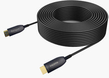 Load image into Gallery viewer, 8K Fiber HDMI Cable, Slim Flexible HDMI 2.1 Fiber Optic Cable Supports 48Gbps 8K@60Hz 4K@120Hz Dynamic HDR/eARC/HDCP 2.2/3D, High Speed HDMI Fiber Optic Cable for Projector/HDTV/Home Theater